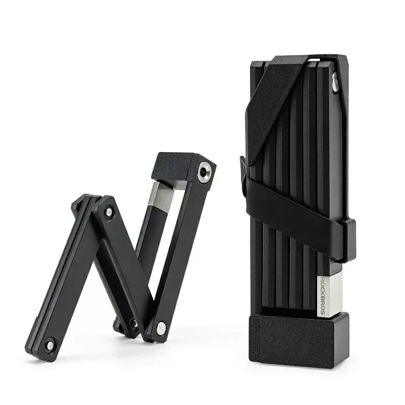 Mini Folding Bike Lock with Mount Bracket