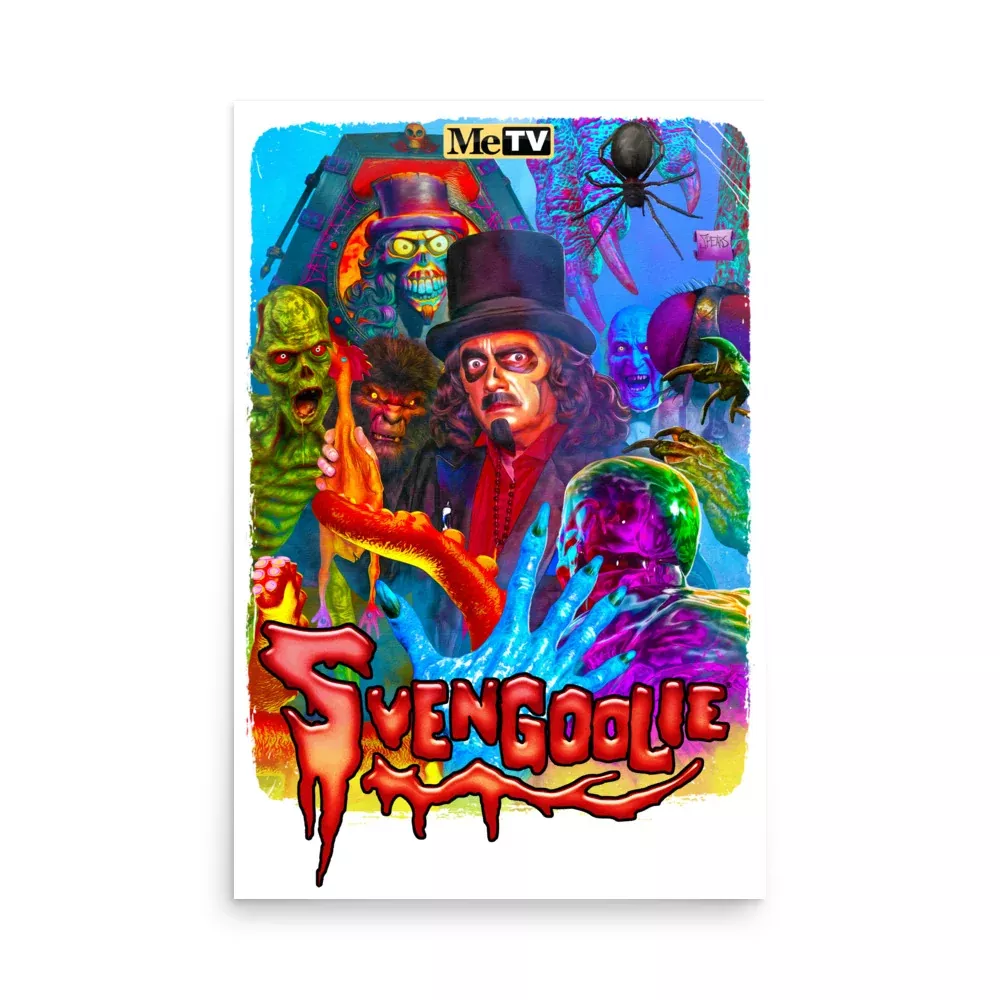 "Monster Mash-Up" Svengoolie Poster by Mark Spears