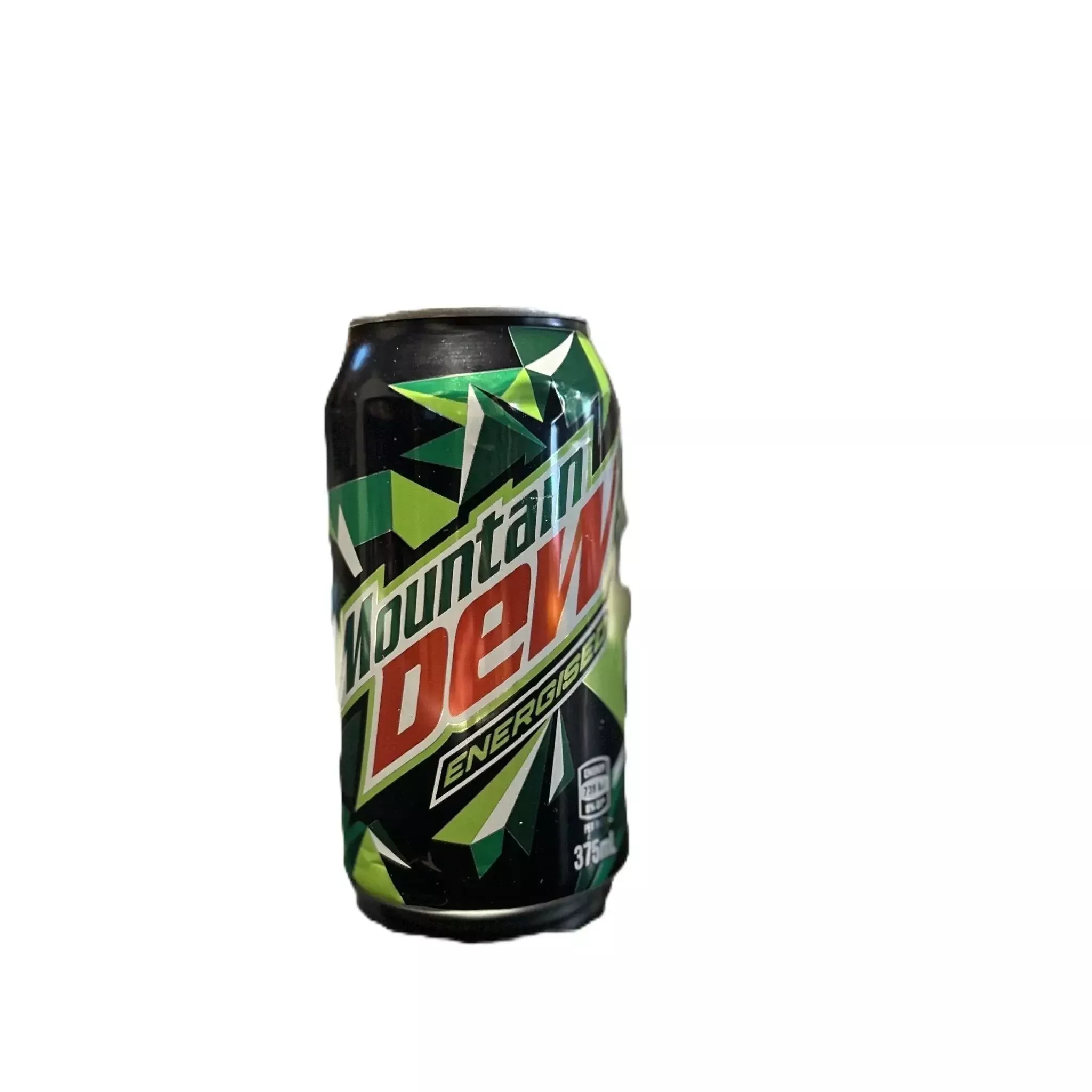 Mountain Dew Energised – Citrus Caffeinated Soft Drink 375mL Can (Australia)