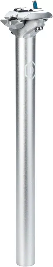 MSW Two-Bolt Seatpost 27.2 x 350 Matte Silver