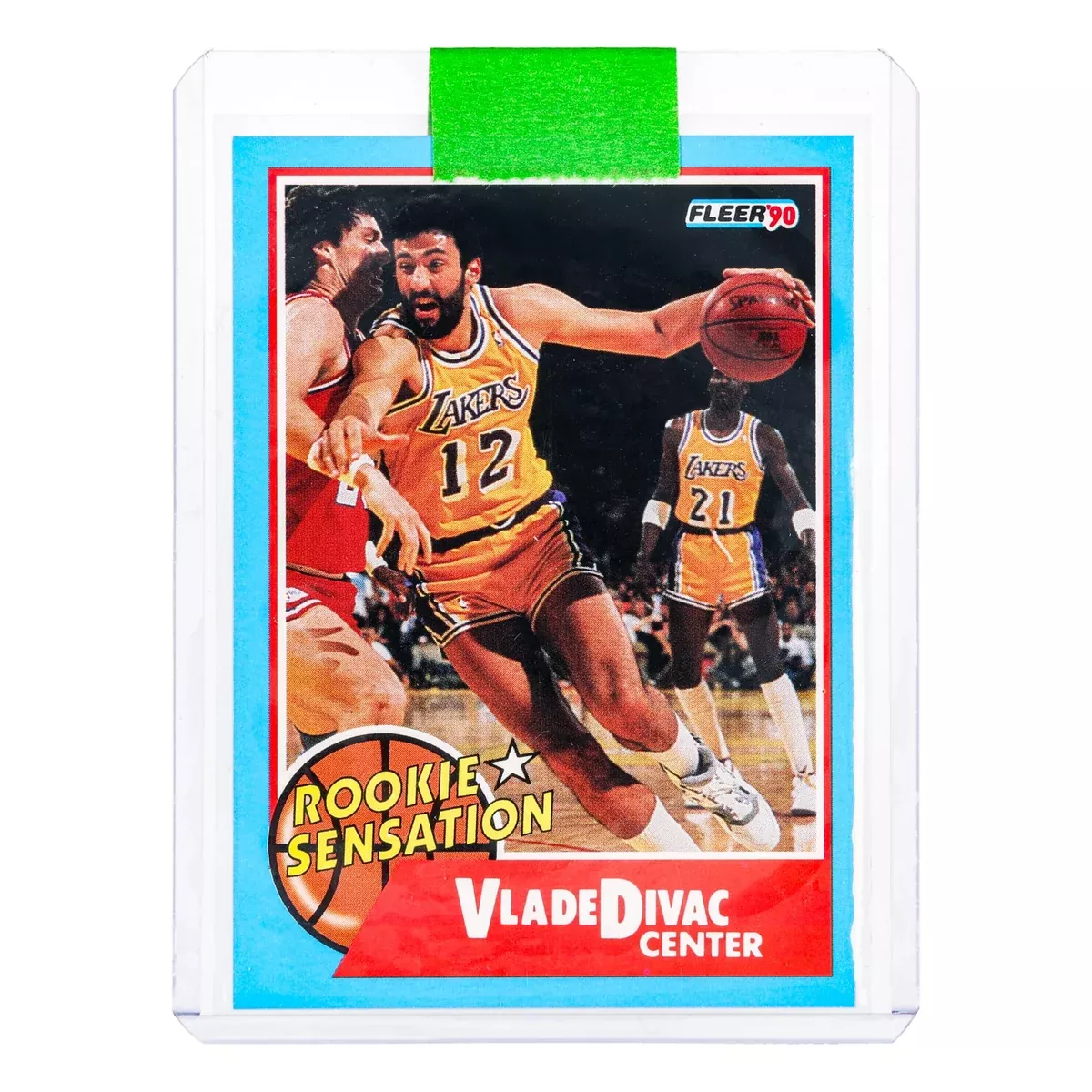 NBA - 1990 Fleer Vlade Divac Rookie Sensation Card