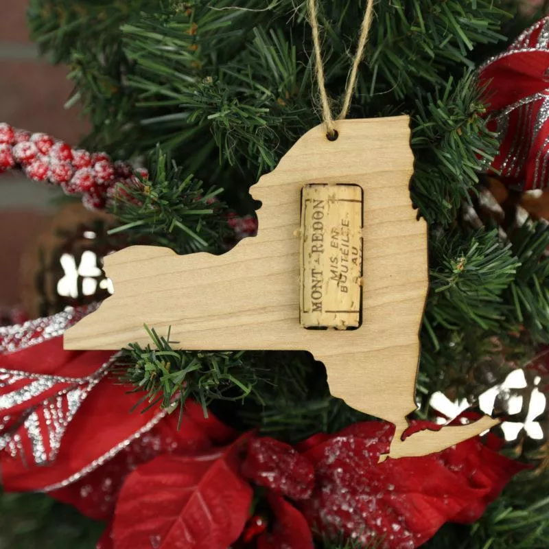 New York Wine Cork Holder Ornaments
