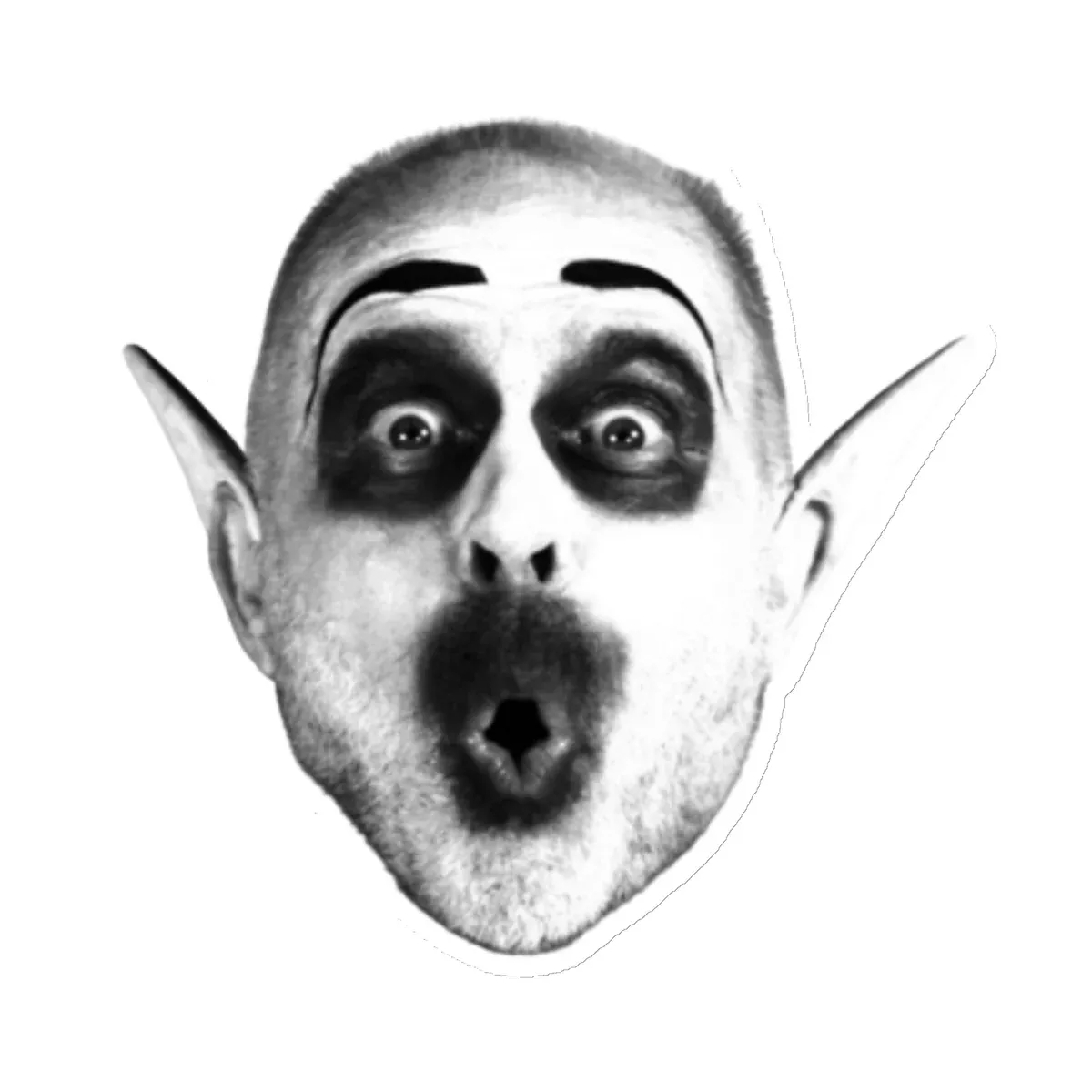 Nostalgiaferatoo Big Head Magnet