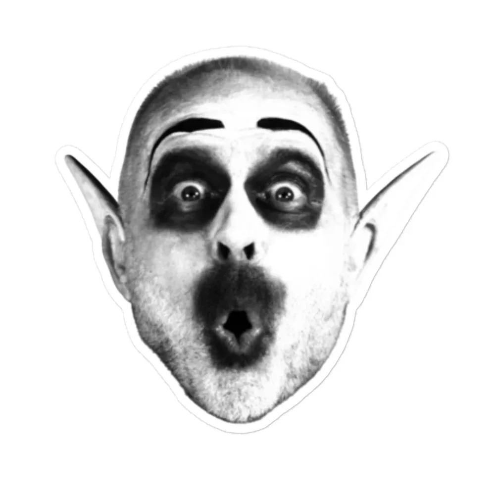 Nostalgiaferatoo Big Head Sticker