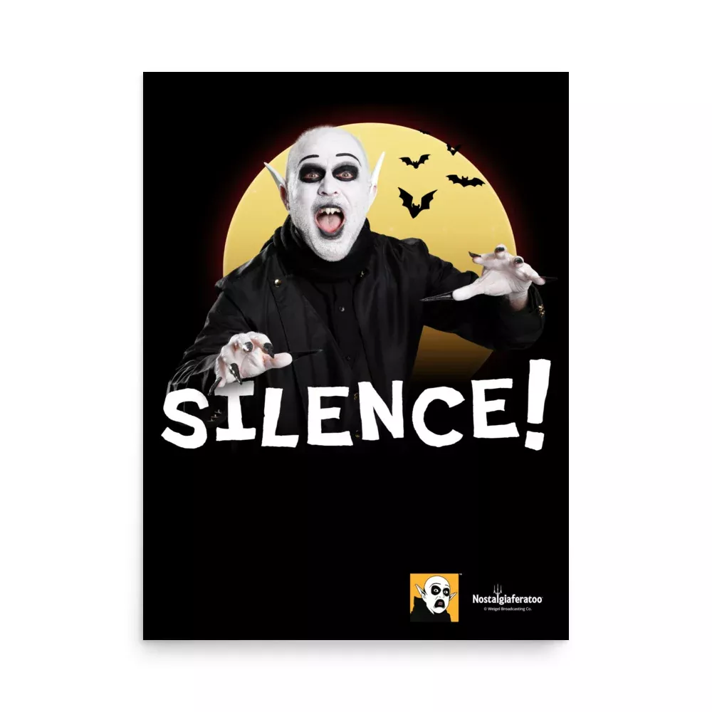 Nostalgiaferatoo Silence! Poster