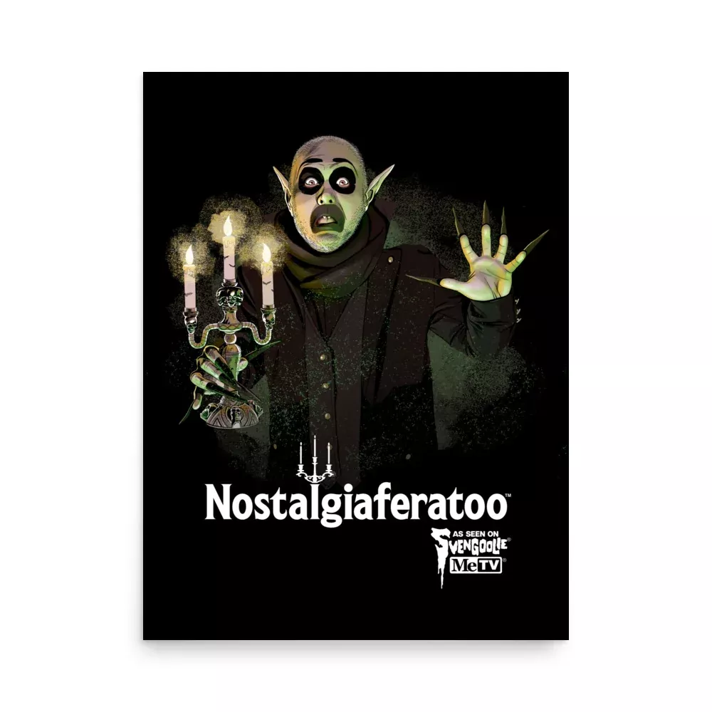 Nostalgiaferatoo Sven Squad Poster by Christopher Jones