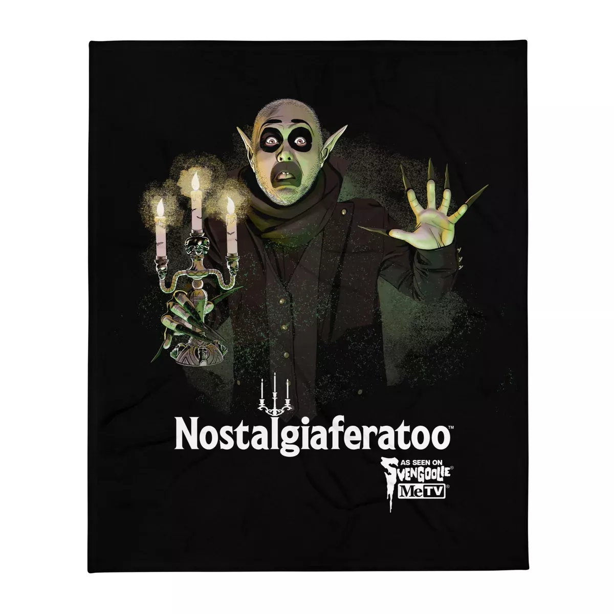Nostalgiaferatoo Sven Squad Throw Blanket