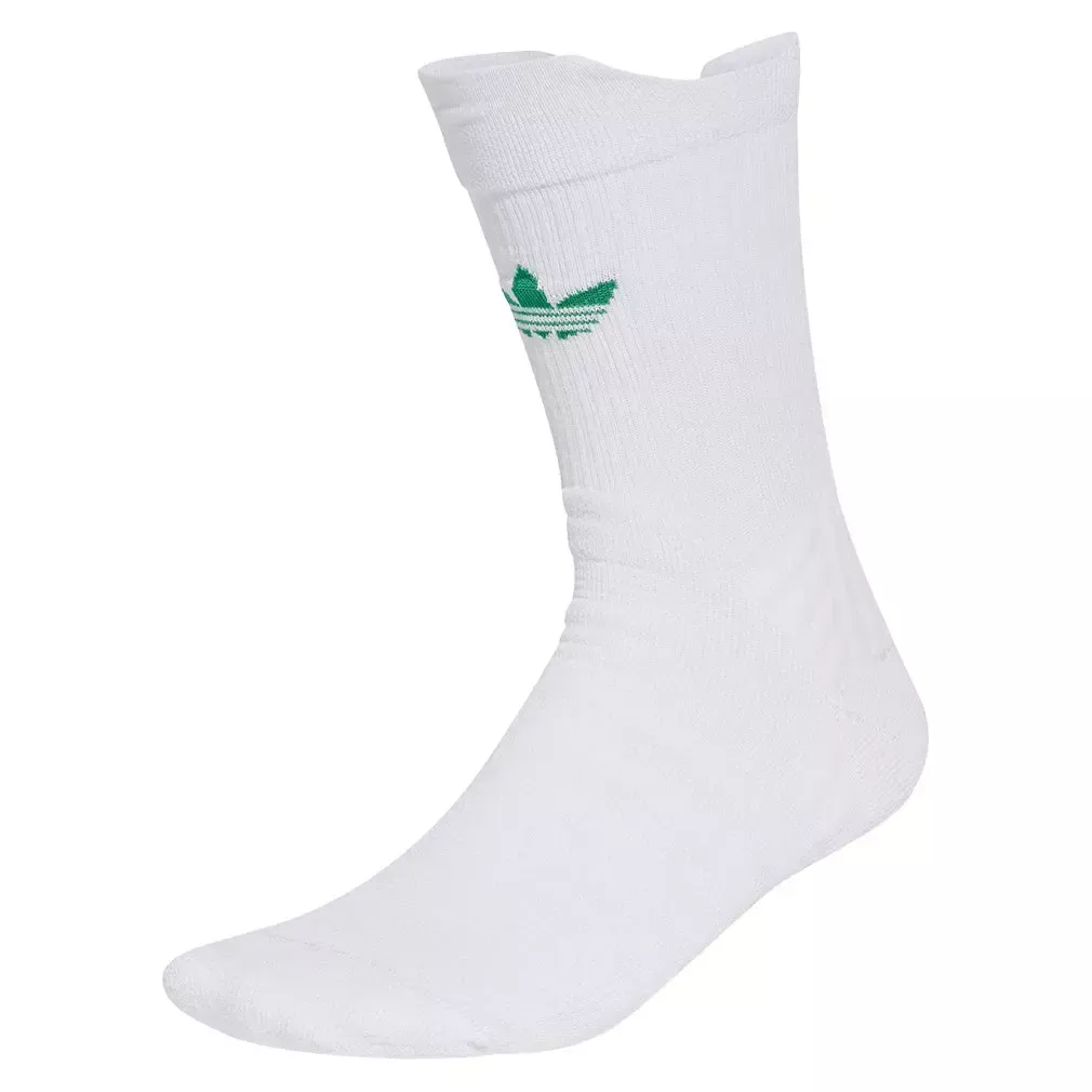 OG Tennis Crew Socks White and Green