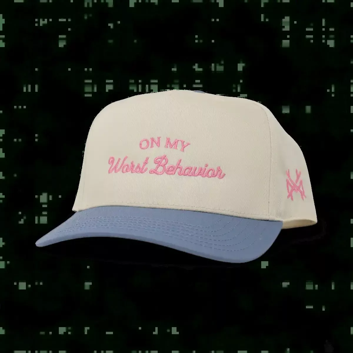 On My Worst Behavior Snapback Hat
