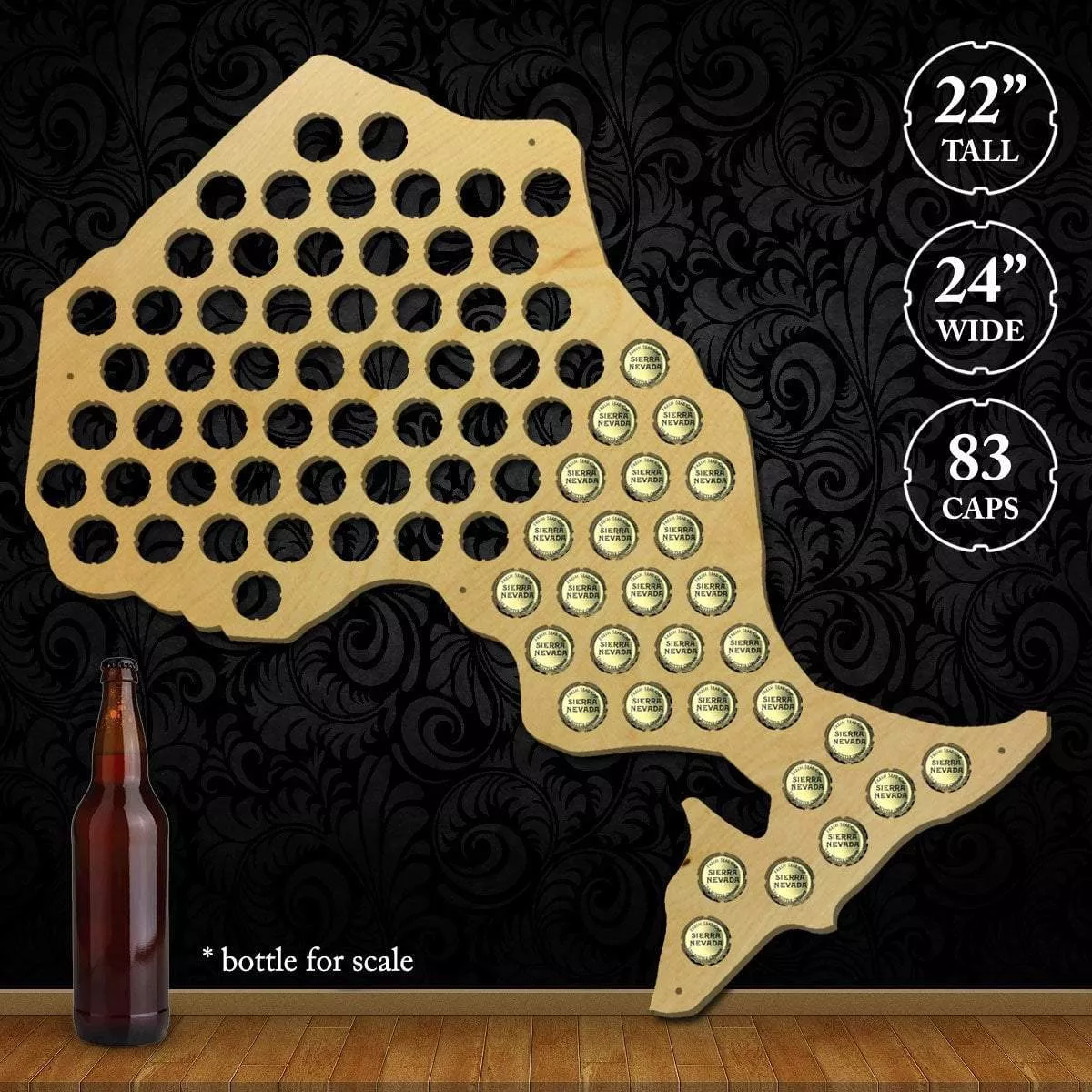 Ontario Beer Cap Map