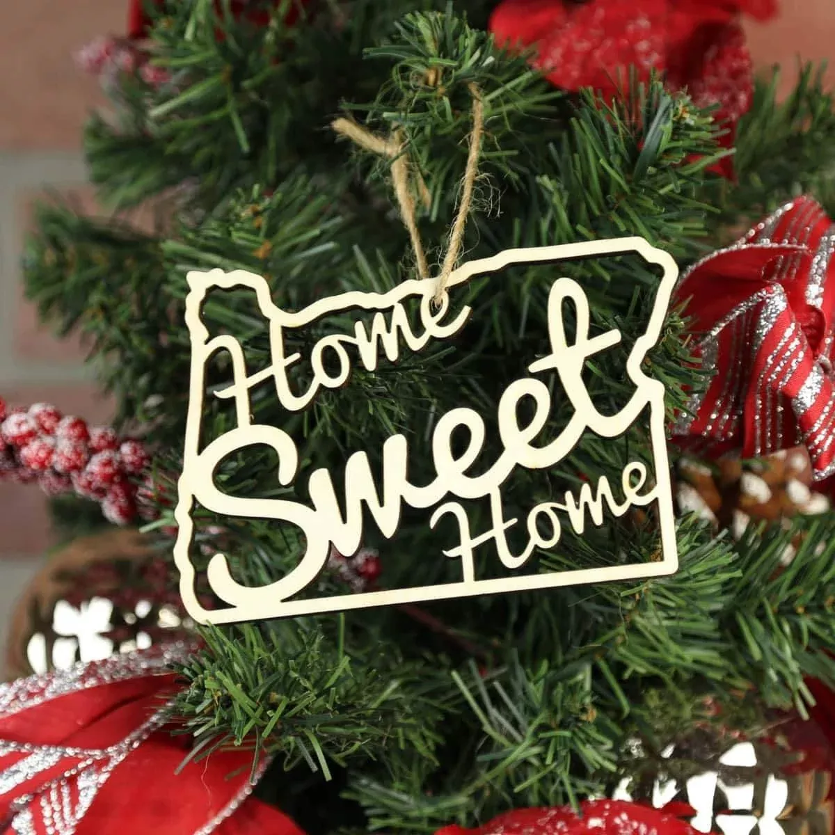 Oregon Home Sweet Home Ornaments