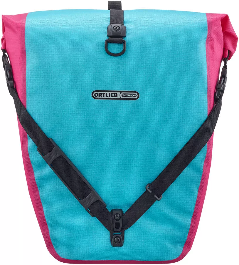 Ortlieb Back-Roller Cyber Pannier - 20L Cyber Blue/Pink