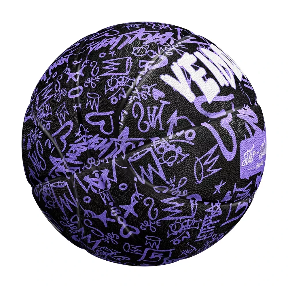Outdoor Durable Basketball with Pump and Net