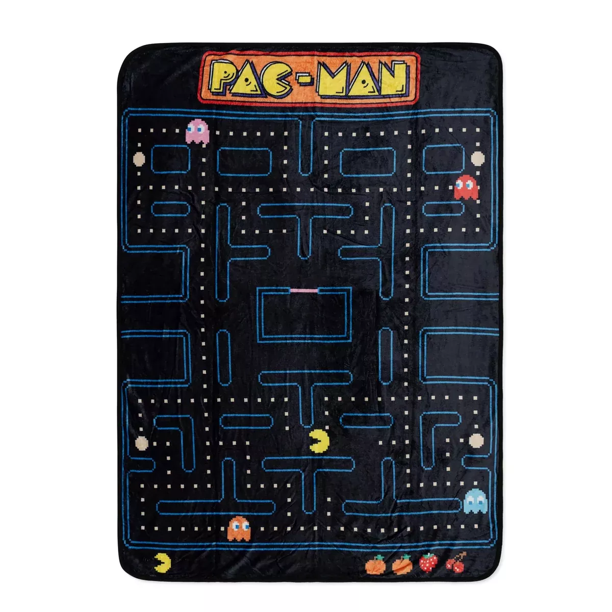 PAC-MAN Classic Maze 45 x 60 Inch Throw Blanket