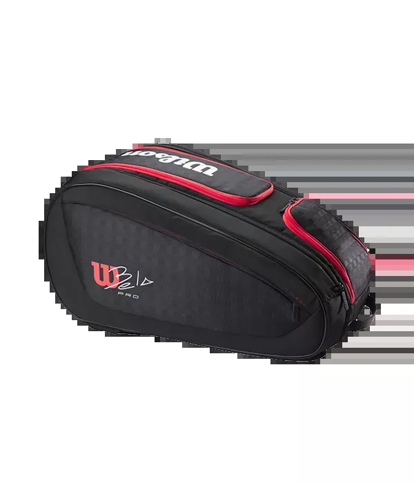 Padel BagWilson Bela V3 Black/Red 2025