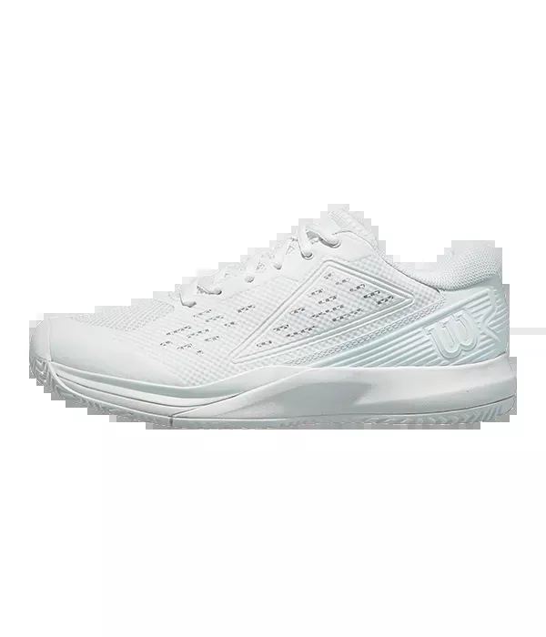 Padel Shoes Wilson Rush Pro Ace White/White/Black 2025