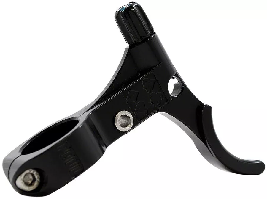 Paul Component Engineering E-Lever Brake Lever - Left Side For Drop Bar 23.8mm Bar Clamp BLK Anodized