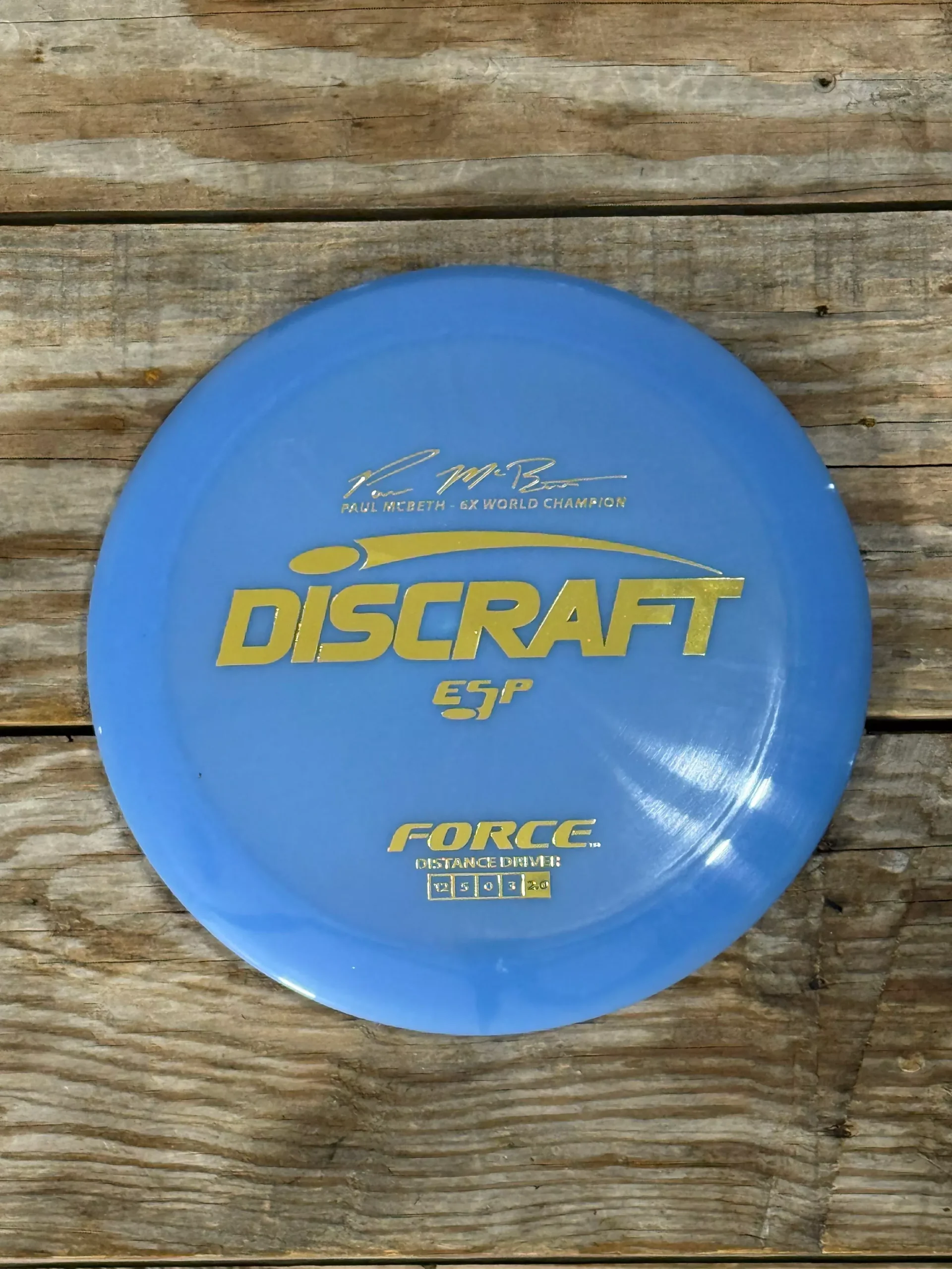 Paul McBeth 6x ESP Force