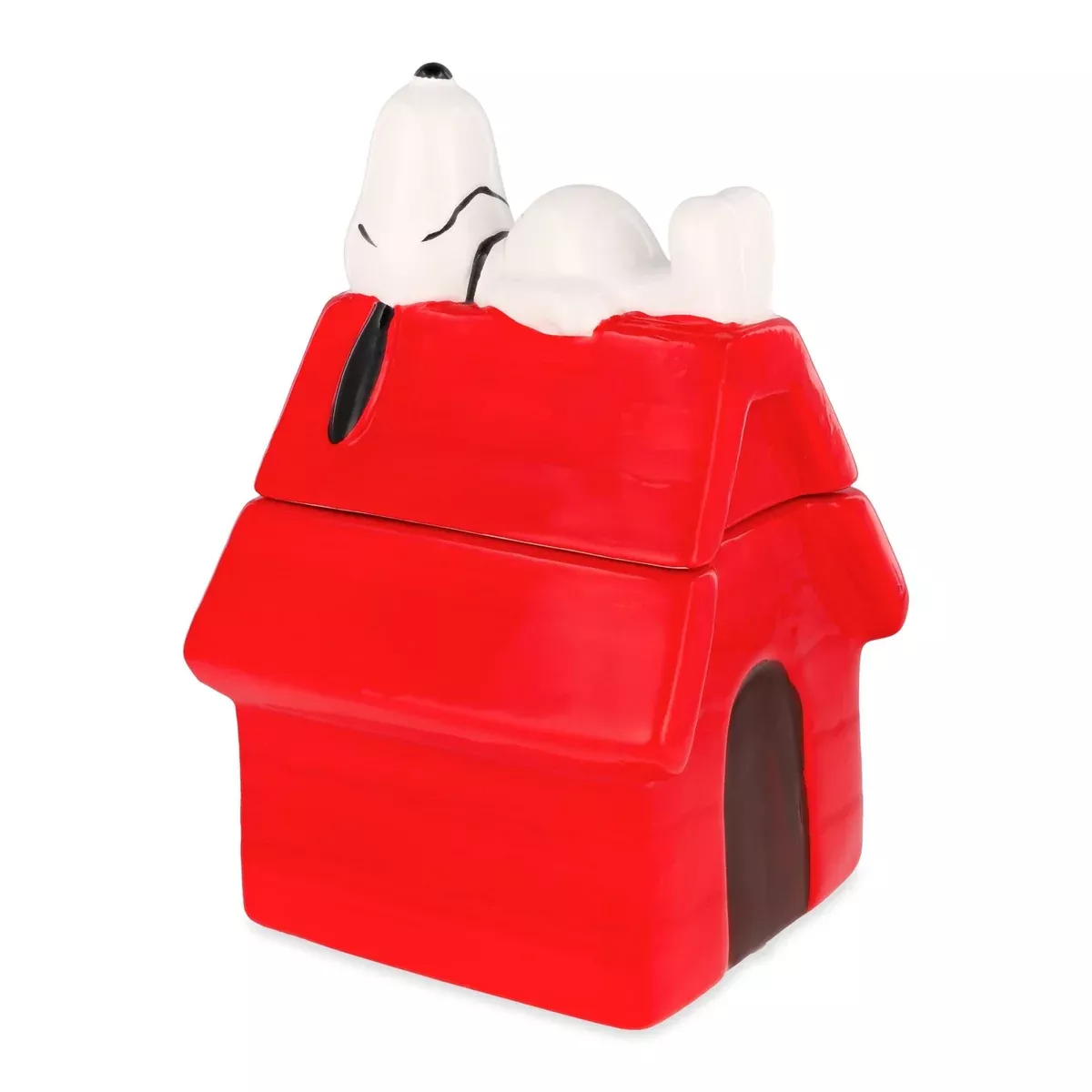 Peanuts - Snoopy Doghouse 7-Inch Sculpted Ceramic Snack Jar