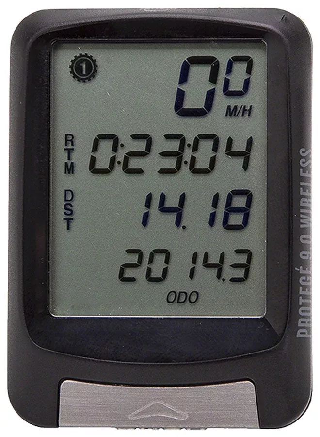 Planet Bike Protege 9.0 Bike Computer - Wireless Black