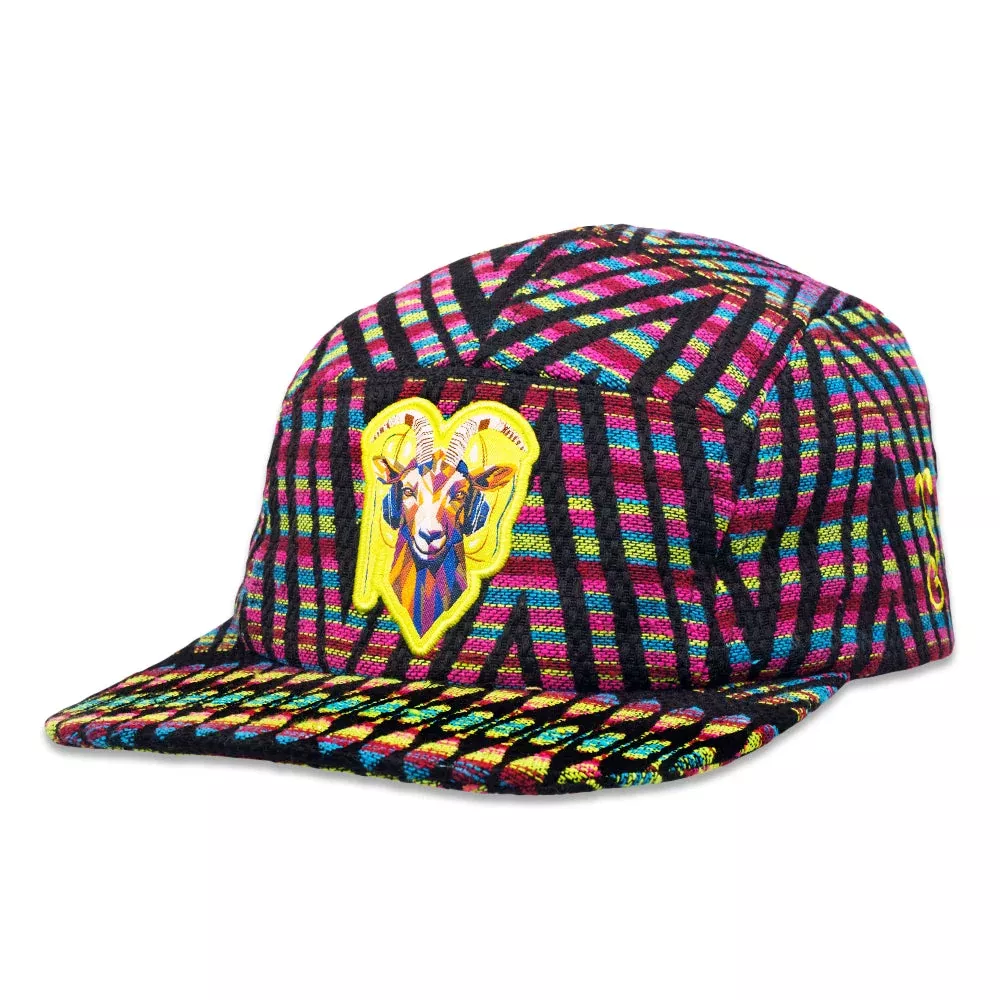 The Polish Ambassador Goat Woven 5 Panel Snapback Hat