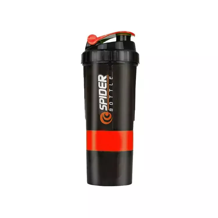 Portable Exercise Shaker with Mixing Compartments