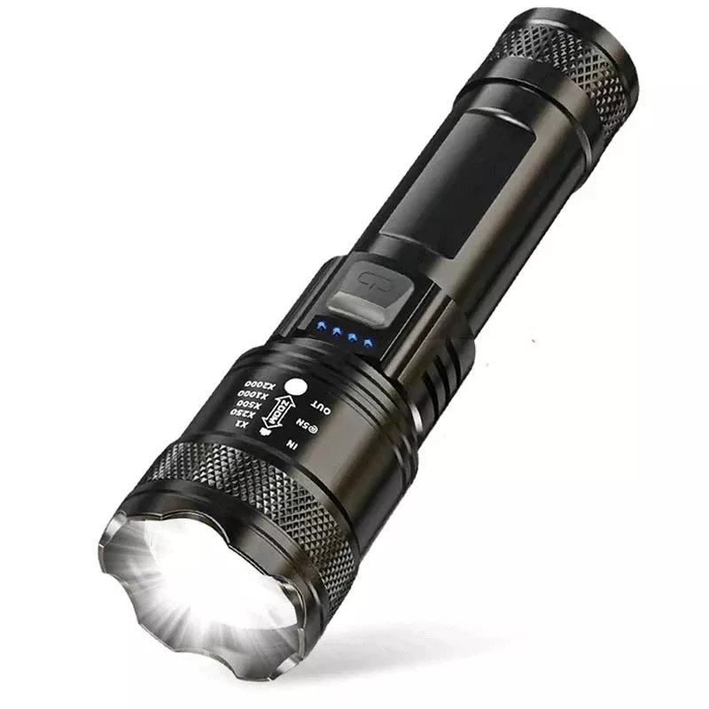 Powerful Rechargeable LED Flashlight