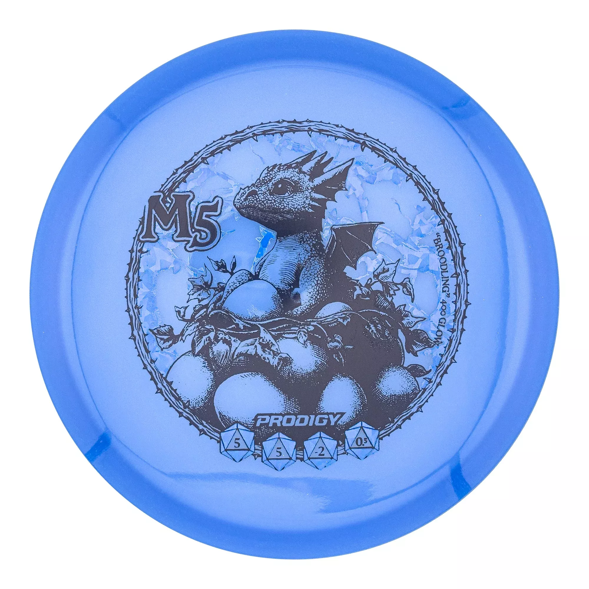 Prodigy M5 400 Glow Plastic - Broodling Stamp
