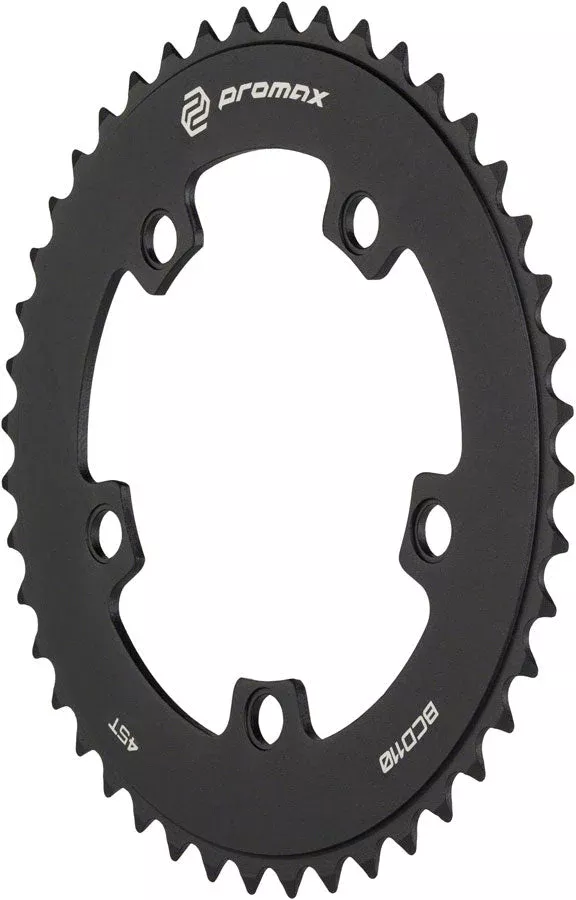 Promax 5-Bolt Chainring - 45t 110 BCD Black
