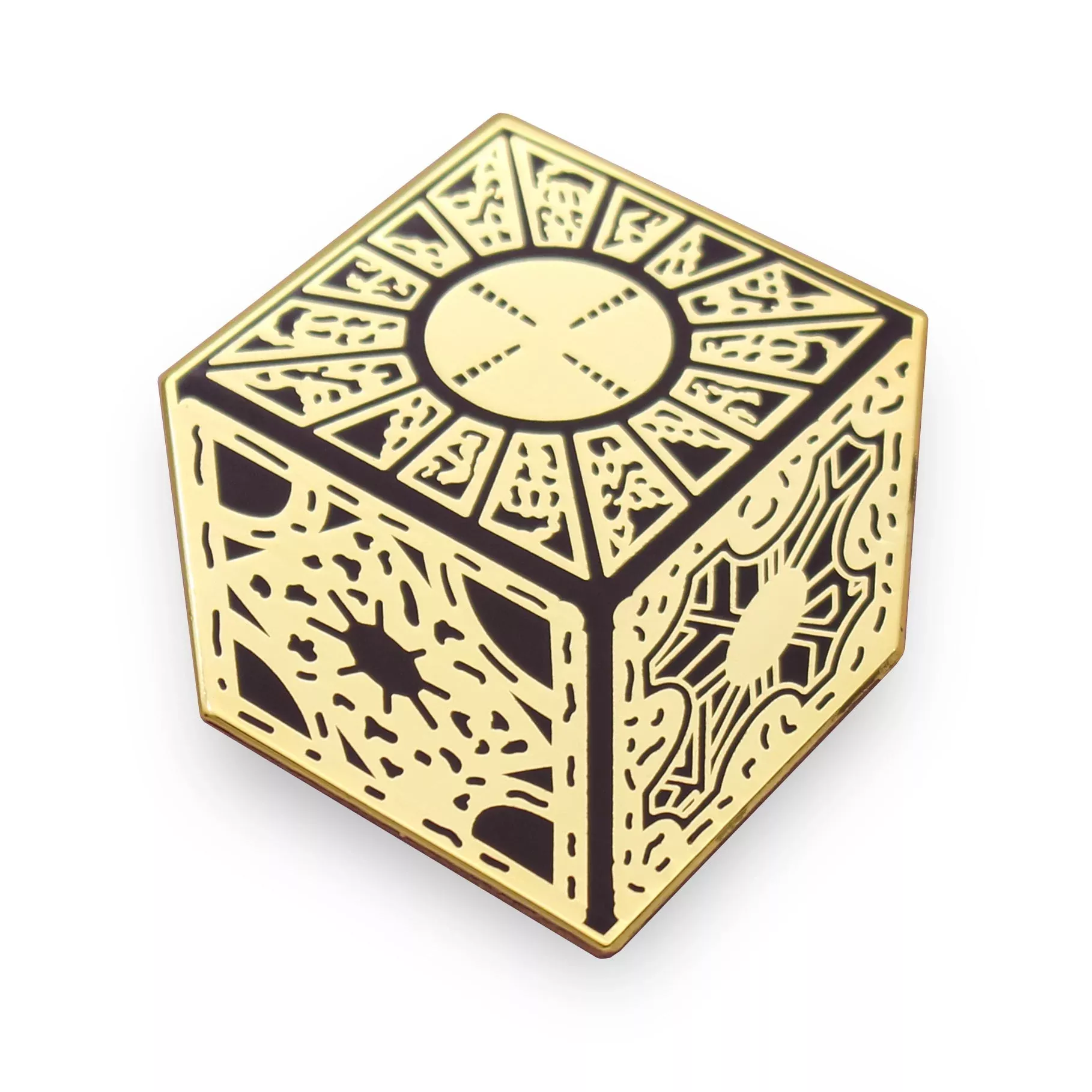 Puzzle Box Enamel Pin