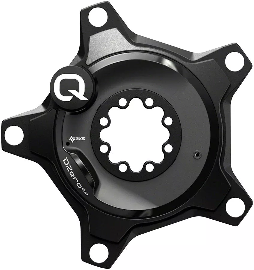 Quarq DZero AXS DUB Power Meter Spider - 130 BCD 8-Bolt Crank Interface BLK