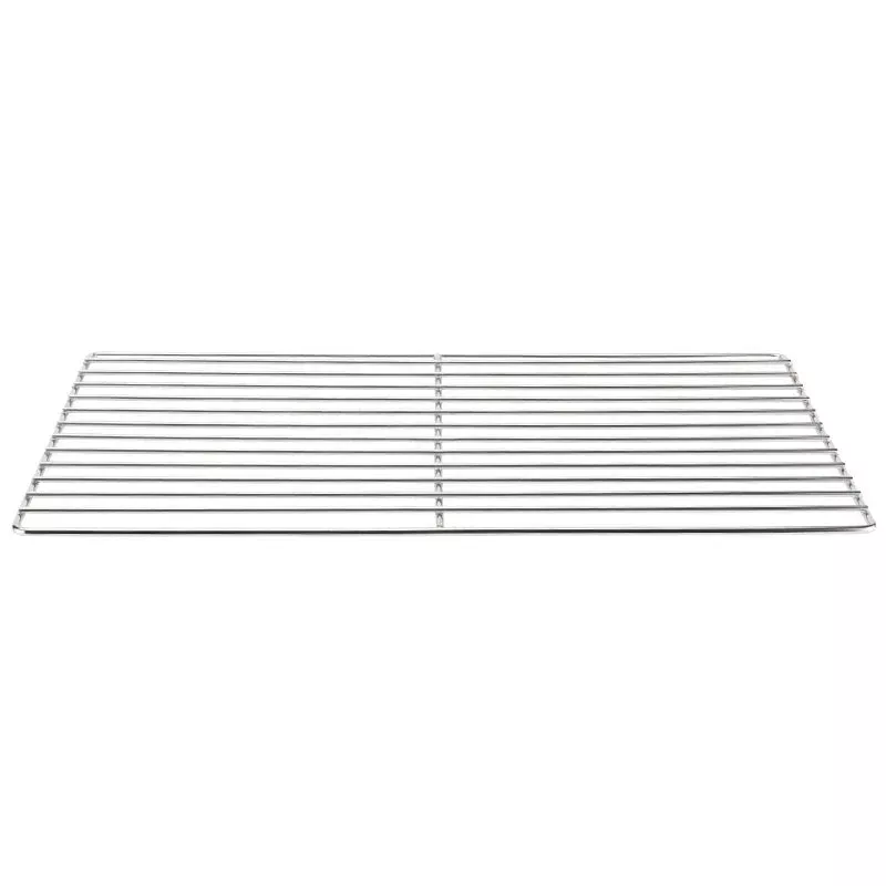 Qunature Durable Iron Chrome BBQ Grill Net with Rounded Corners for Easy Use