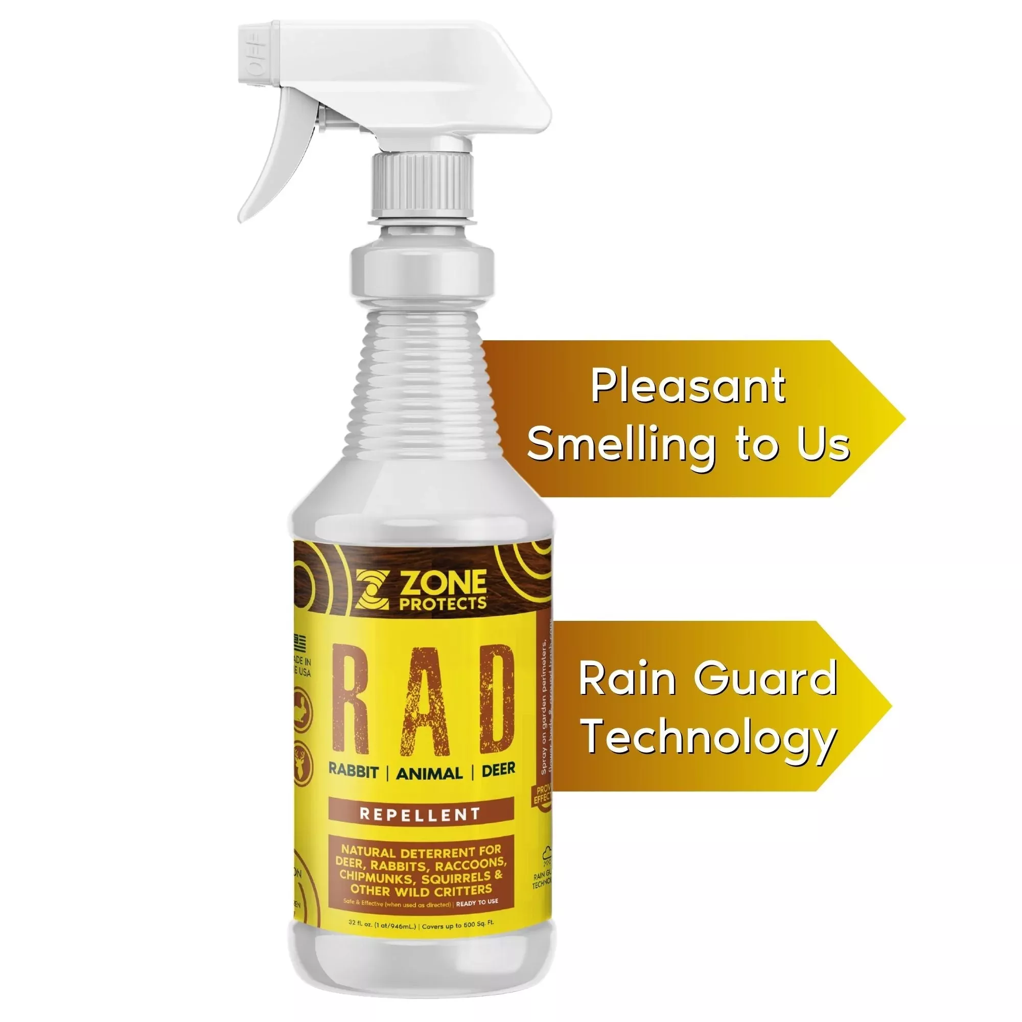 R.A.D.; Rabbit, Animal, Deer Repellent 32oz Spray