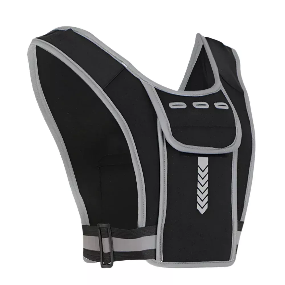 Reflective Running Vest with Phone Pocket