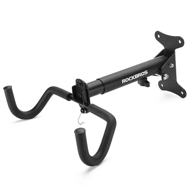 Retractable Wall-Mounted Bike Rack Space-Saving Bike Storage