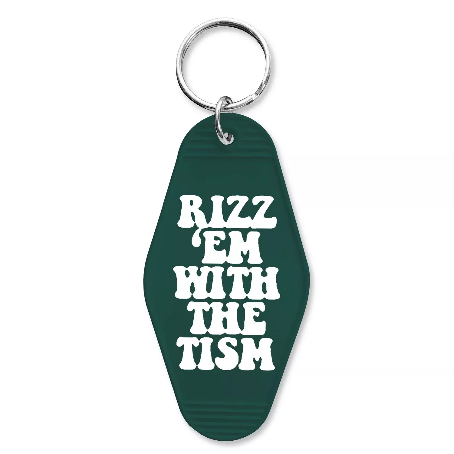 Rizz 'Em With the Tism Keychain