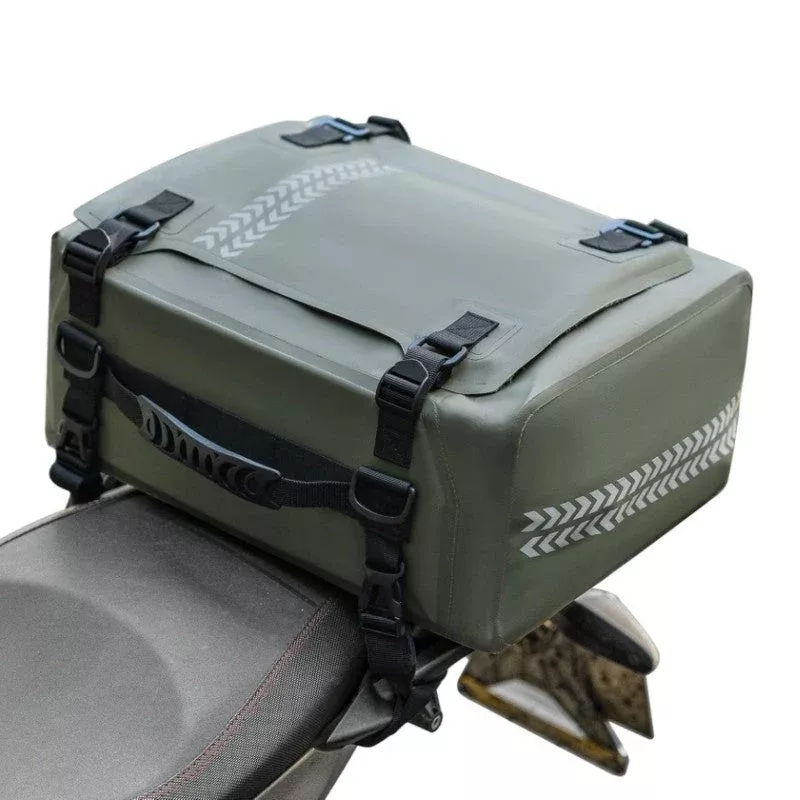 ROCKBROS 30L Waterproof Motorcycle Tail Bag Universal Fit Durable