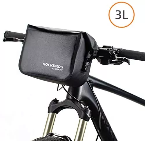 ROCKBROS Bike Handlebar Bag Waterproof 3L
