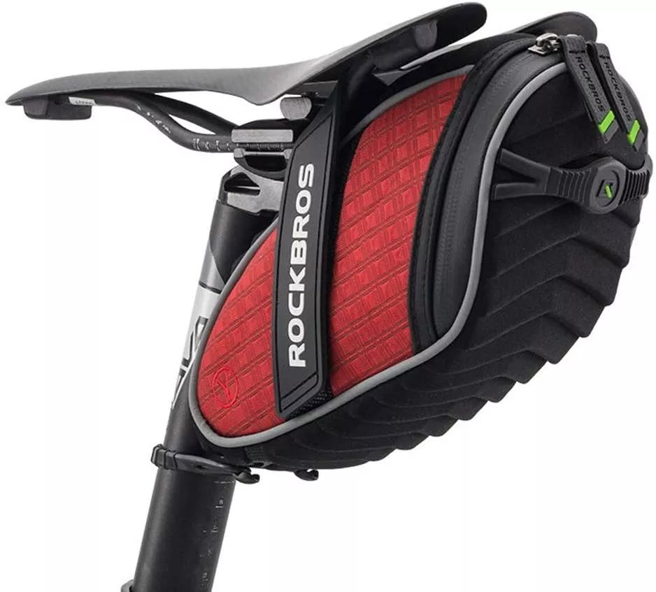 ROCKBROS WaterproofCycling Saddle Bag Bicycle-RED