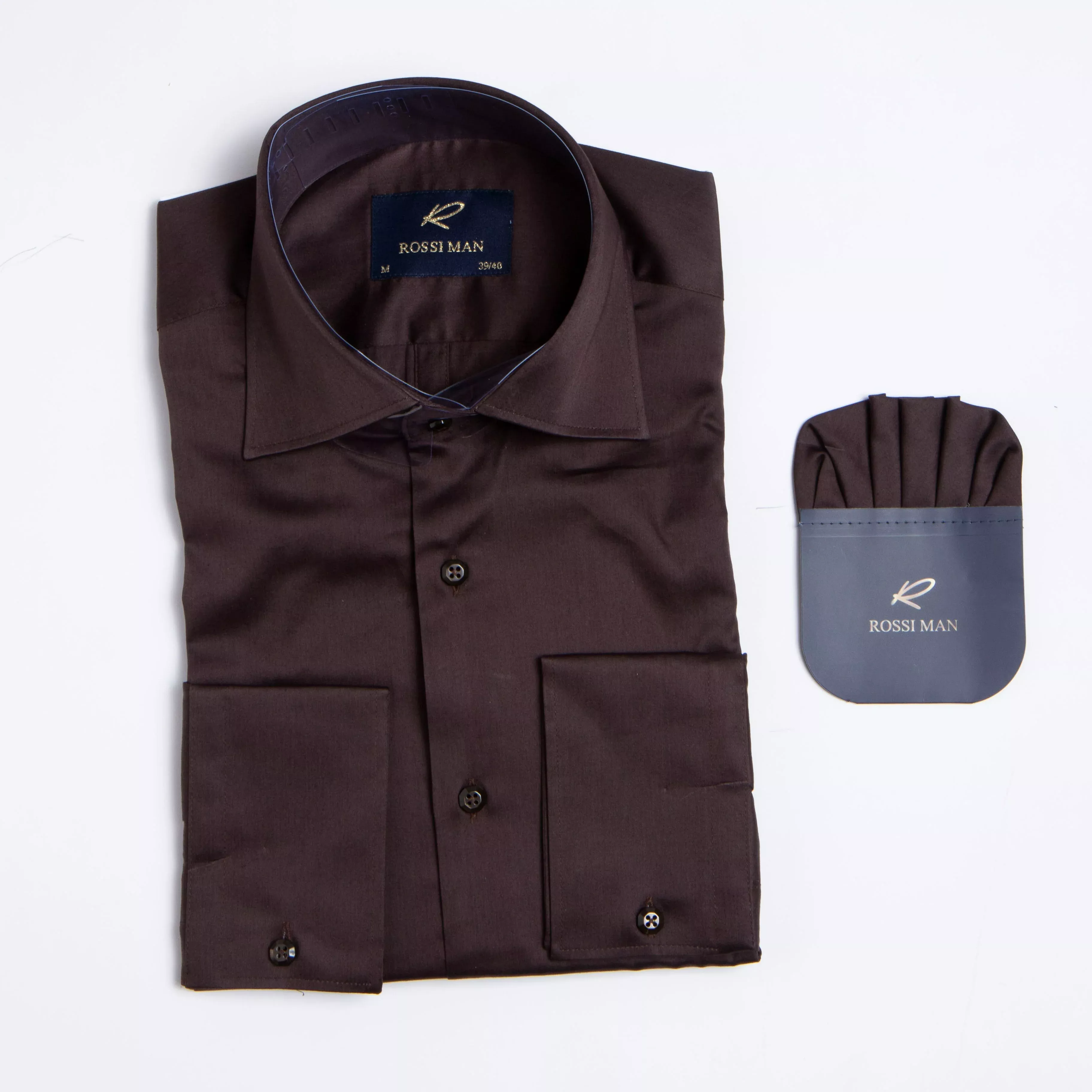 Rossi Man Shirt RS1 Style in Brown