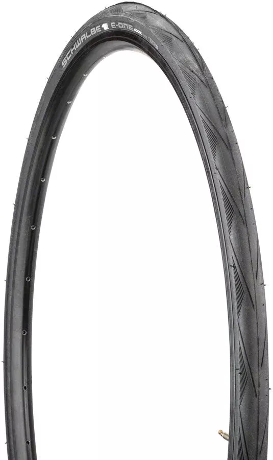 Schwalbe E-One Tire - 700 x 28 Clincher Folding BLK Evolution V-Guard Addix Race E50