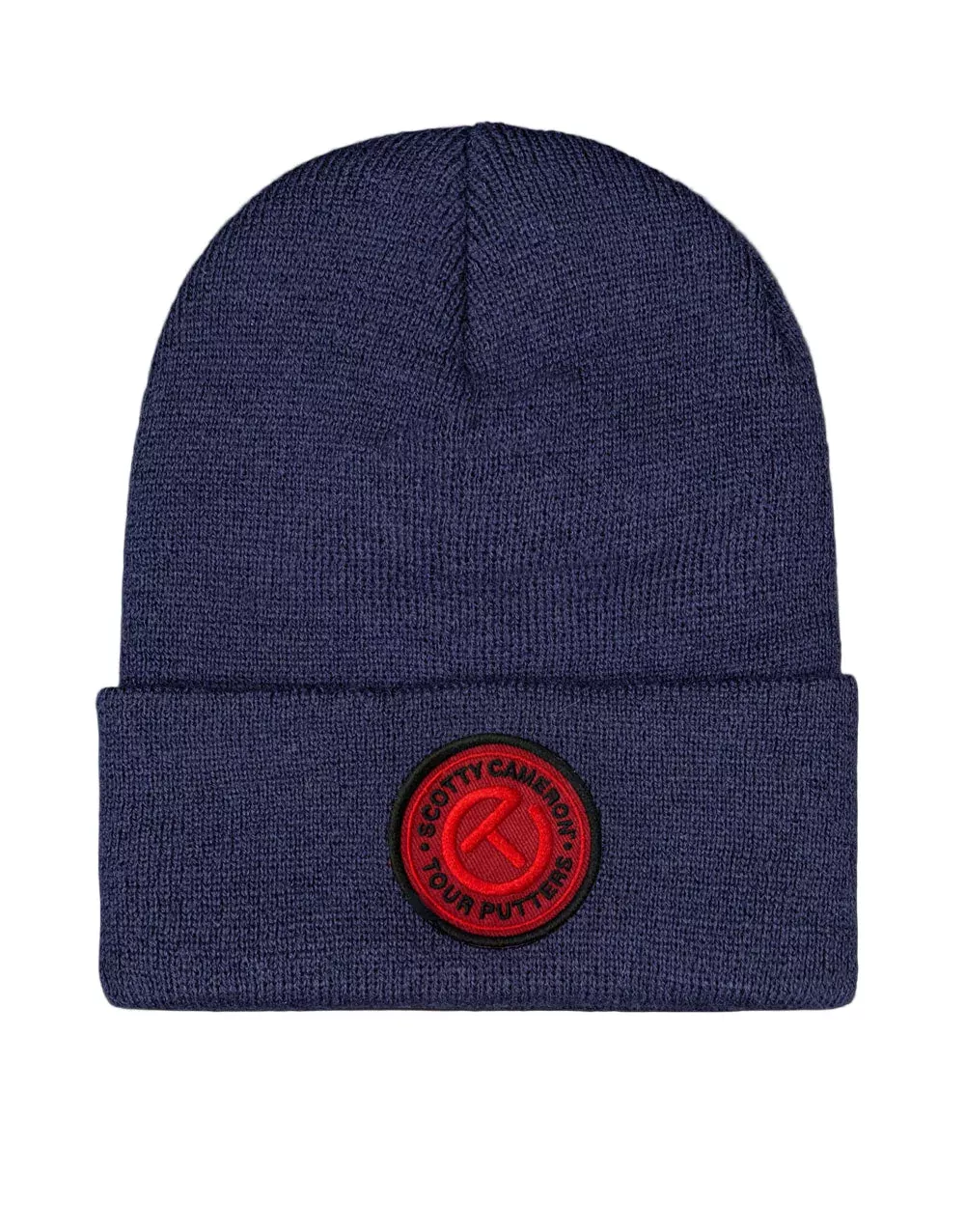 Scotty Cameron 2025 Red Circle T Patch Beanie