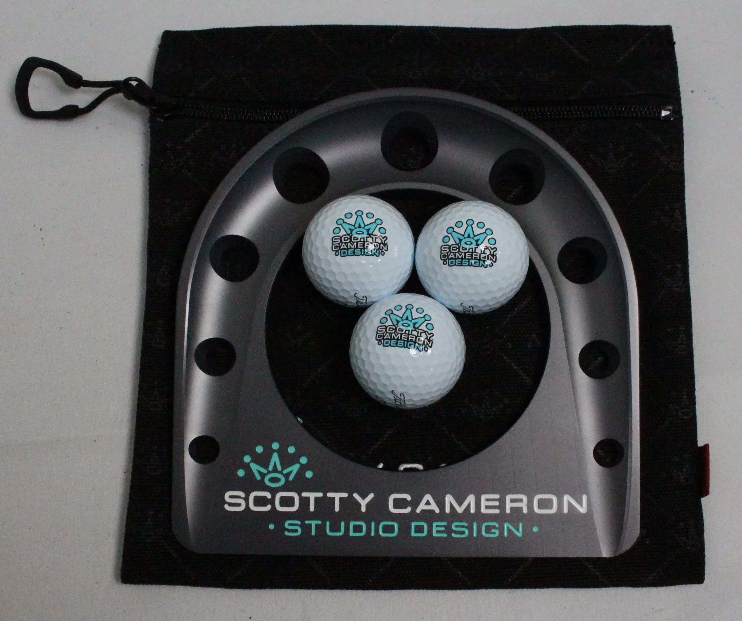 Scotty Cameron Milled Putting Cup Kit - 7-Point Crown Studio Design - Gray