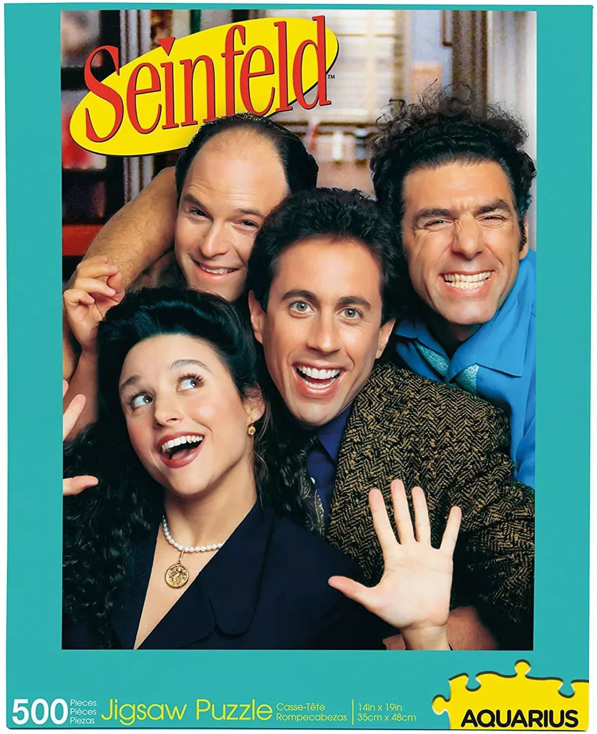 Seinfeld Cast 500 Piece Jigsaw Puzzle