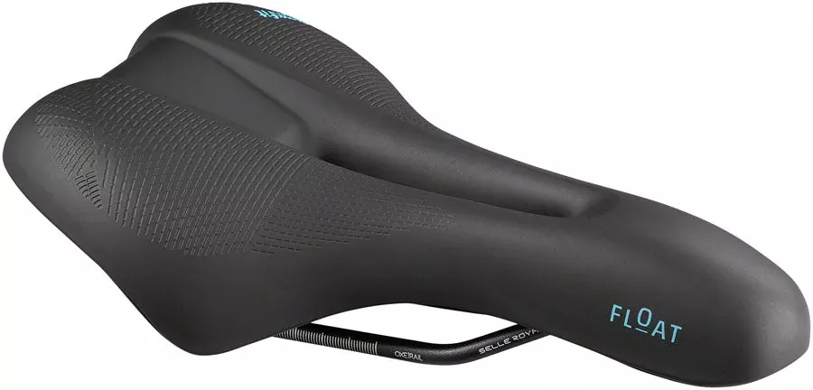 Selle Royal Float Saddle - Steel Black Athletic