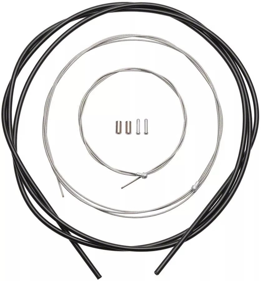 Shimano Road Stainless Brake Cable and Housing Set Black