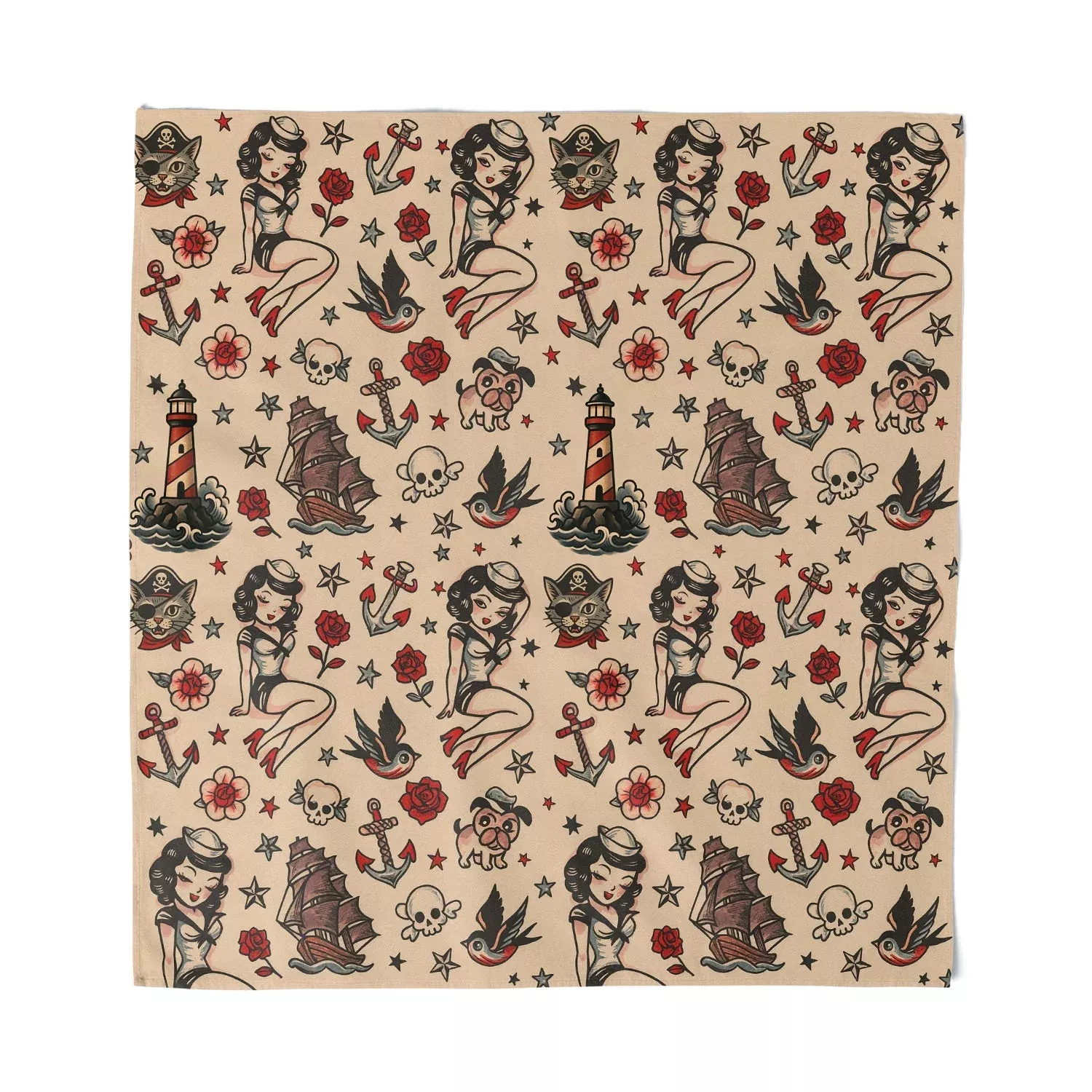 Ships and Pirates Bandana