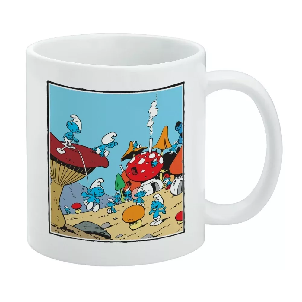 The Smurfs - Smurf Village Mug