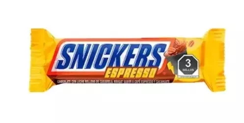 Snickers Espresso Chocolate Bar – Coffee Flavored Snickers Candy (Mexico)