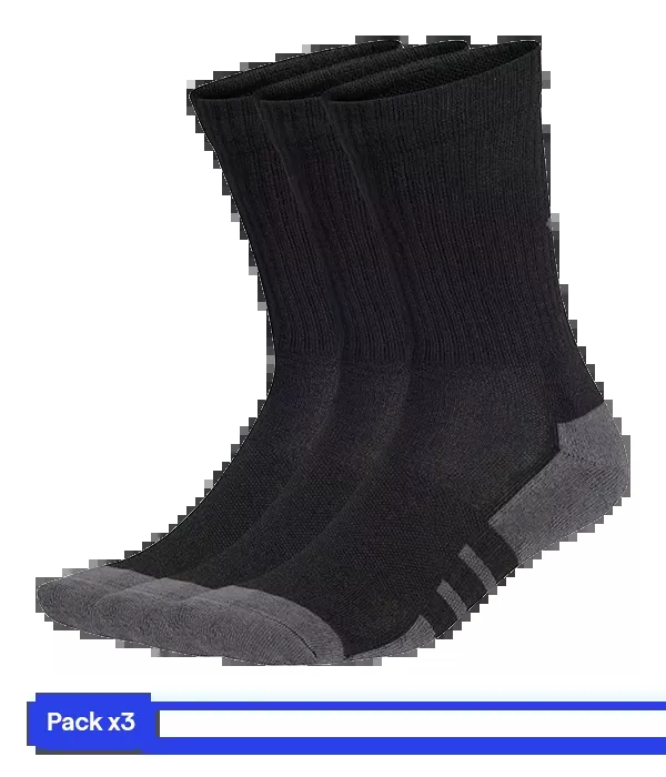 Socks Adidas Largos Crew Sock Negro/White 2025